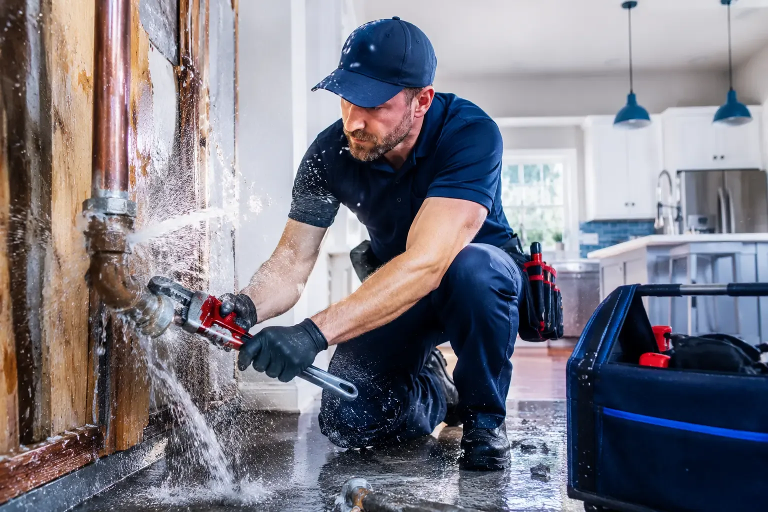 Local emergency pipe repair professionals in Edinburg, VA